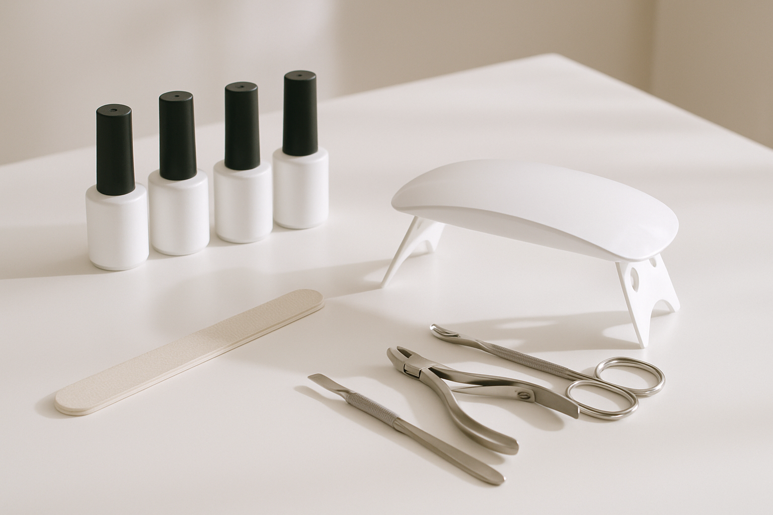 At-home gel nail kit with UV LED lamp — Australian starter guide