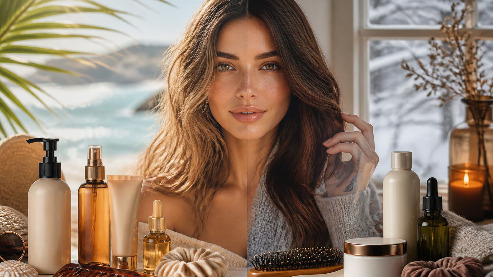 Auvira Beauty Professional Tips for Maintaining Healthy Hair During Australian Summer and Winter guide image for Australia shoppers