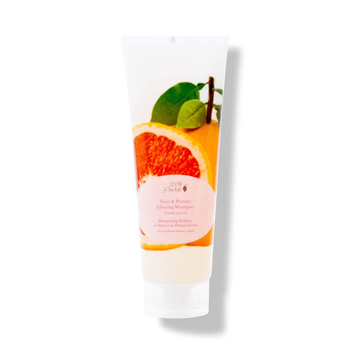 100% PURE bottle front packaging showing labels and natural benefits