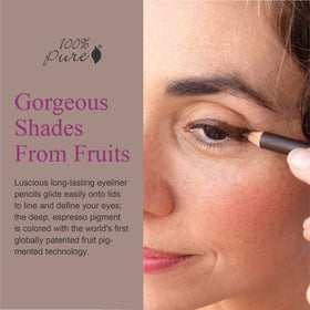 100% PURE close-up pencil tip showing creamy texture for smooth application