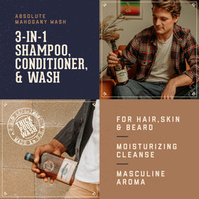 18.21 Man Made label closeup highlighting key hydrating ingredients