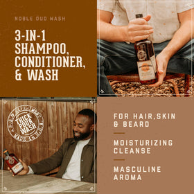 18.21 Man Made rich lather close-up demonstrating foamy cleanse and conditioning texture