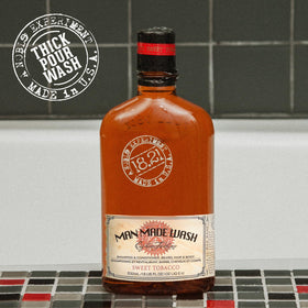 18.21 Man Made product label and ingredient list showing clean formulation