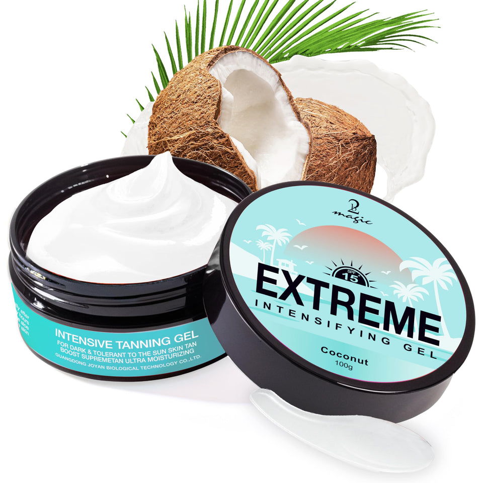 2Bmagic front packaging showing tube and coconut extract benefits