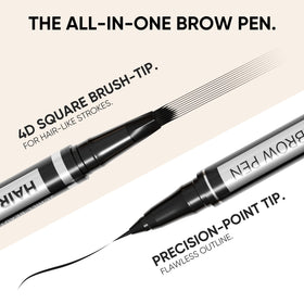 2CHILL 4D square brush-tip detail creating micro hair-like strokes benefit
