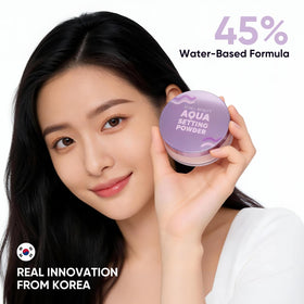 2CHILL open compact with puff demonstrating easy, even application benefit