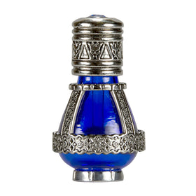 3 Arches USA cobalt glass close-up protecting oil and enhancing visual appeal