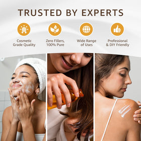 33rd PARALLEL SOAP CO. applied to hair for smoother, shinier styling