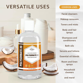 33RD PARALLEL SOAP CO. bottle beside measuring cup illustrating 32-ounce scale