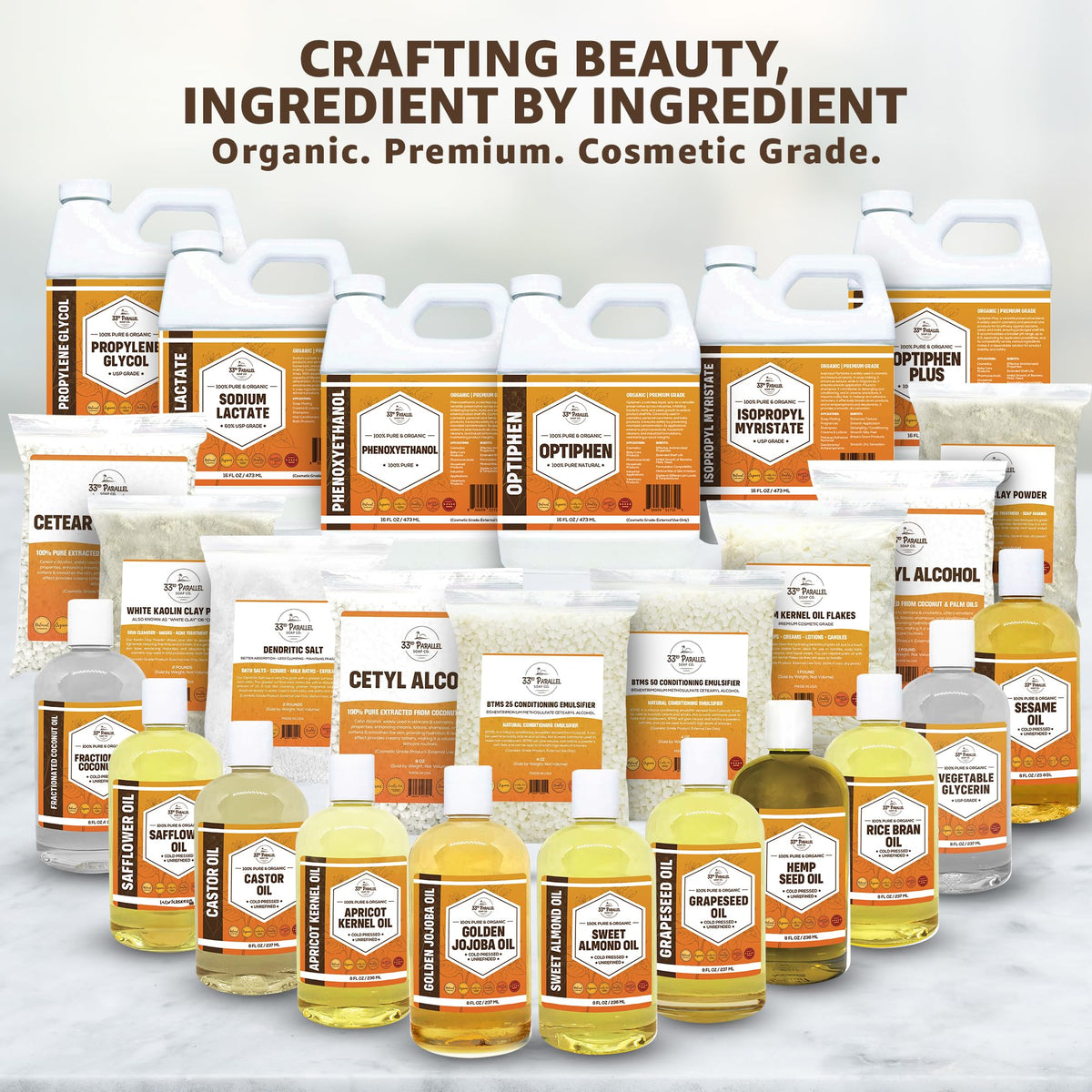 33RD PARALLEL SOAP CO. staged bathroom scene showing finished product application benefit
