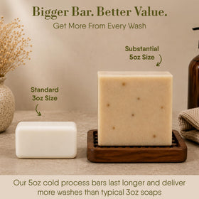 360Feel Island Citrus bar producing bright lather for refreshing morning showers