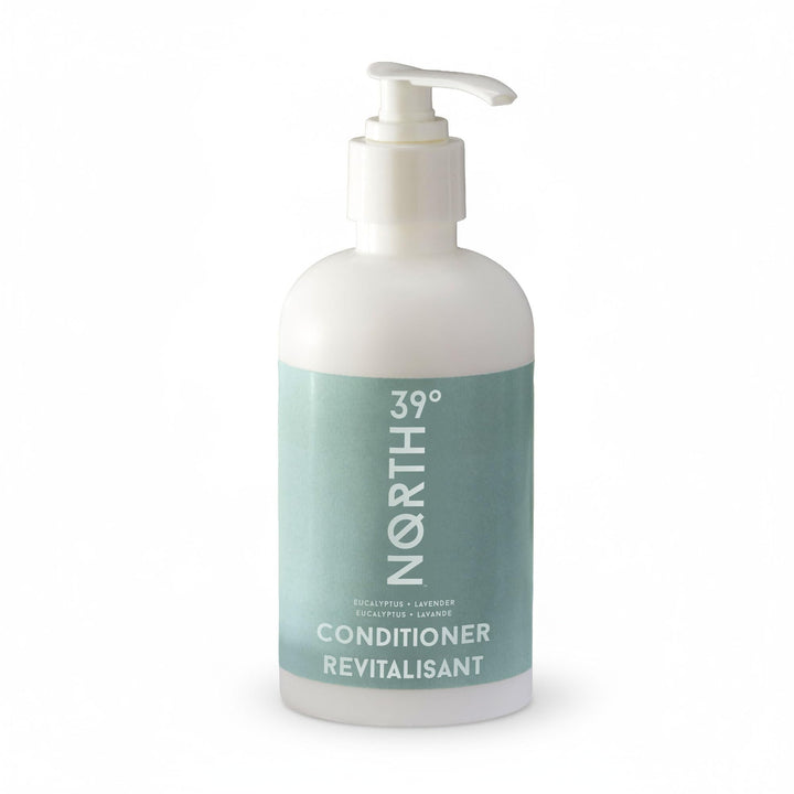 39° North front packaging showing eucalyptus and lavender scent benefits