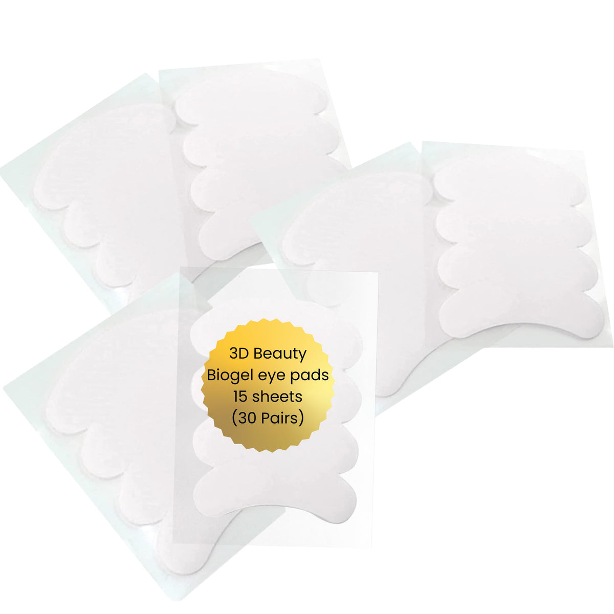 3D Beauty front packaging showing 15 sheets and clear branding for fast identification