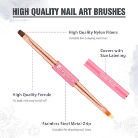 3zorqinron 3D brush forming raised gel texture for decorative accents