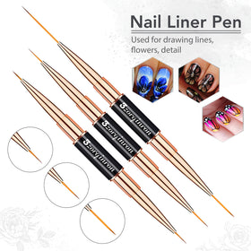 3zorqinron brush applying fine details to nail for precise control
