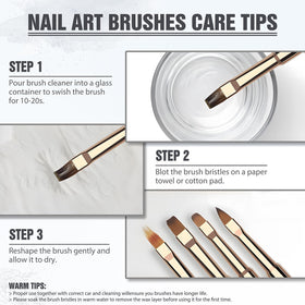 3zorqinron brushes held next to fingers showing ergonomic size and control