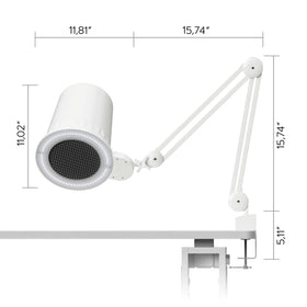4BLANC LED lamp detail illustrating four-level dimming for precise visibility