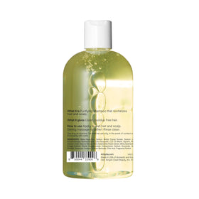 4U by Tia product beside curly hair model showing restored bounce and definition