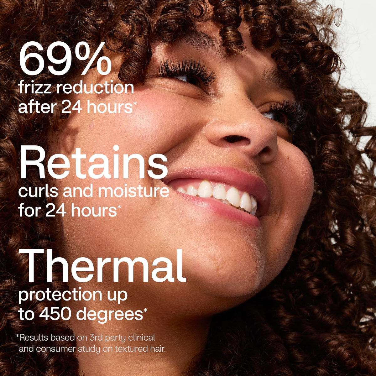 4U by Tia cream applied to curls demonstrating enhanced definition and bounce