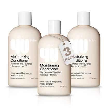 4U by Tia front packaging showing three bottles, value and consistent hydration