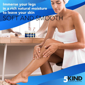 5kind clinical close texture shot, illustrates fast-drying formula and no residue benefit