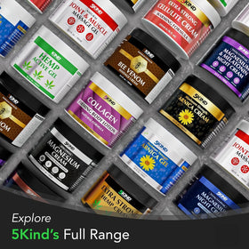 5kind clinical lifestyle scene on leg resting, conveys daily use and confidence benefit