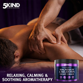 5kind clinical skincare application on wrist showing massage and targeted absorption