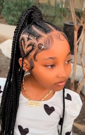 7better LLC used to create a sleek ponytail showing polished edges