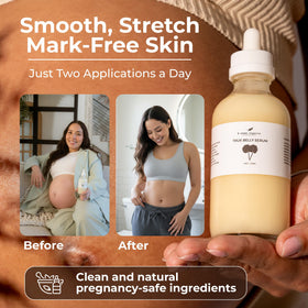 8 SHEEP ORGANICS serum texture drop showing lightweight absorption benefit