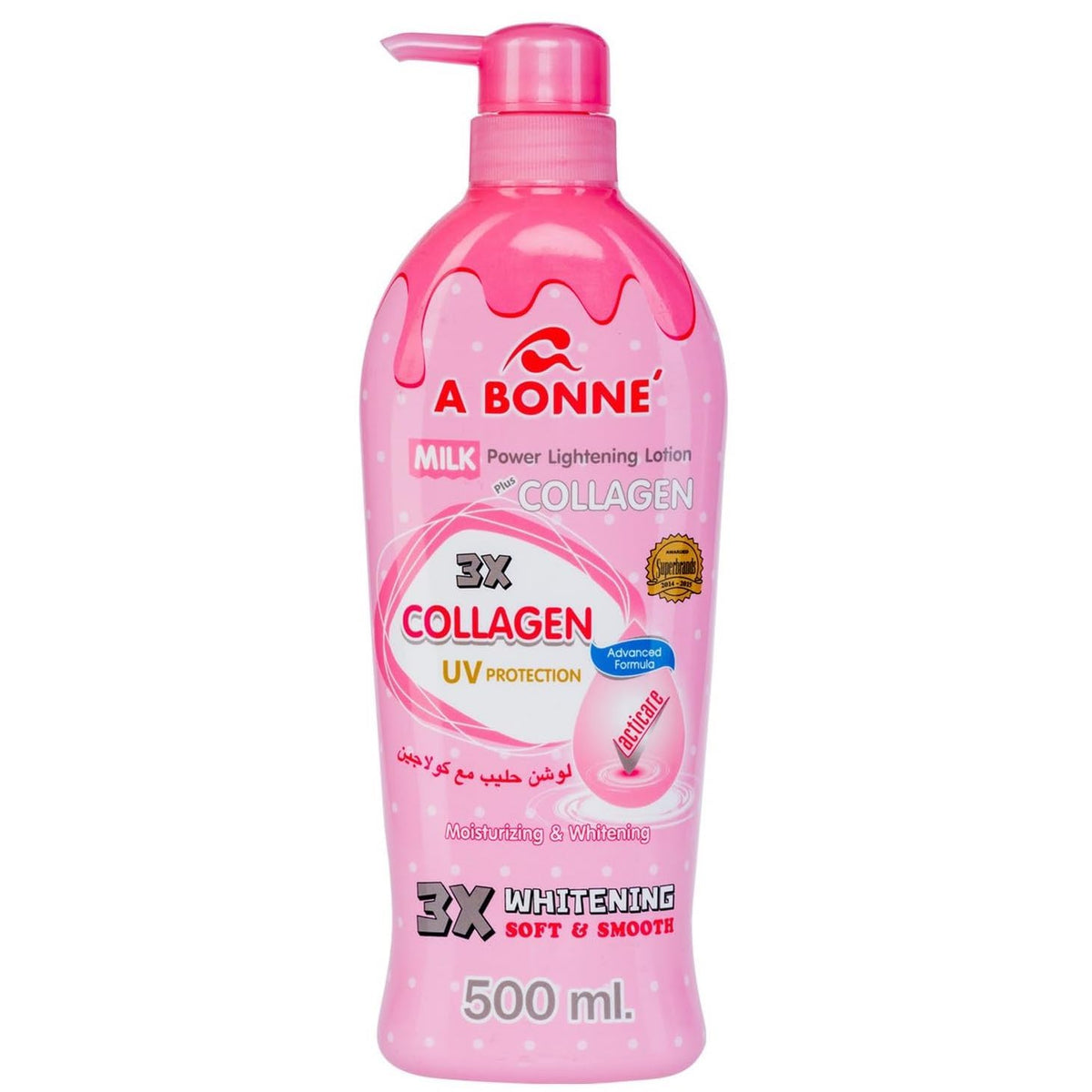 A Bonné front packaging showing bottle and brand for clear identification