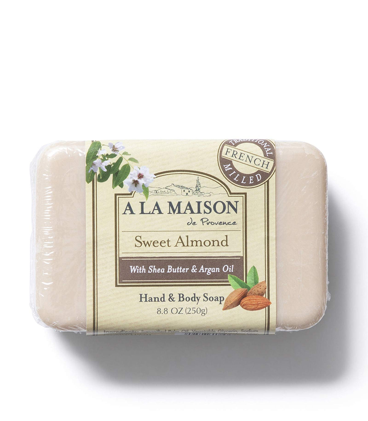 A LA MAISON bar in hand illustrating size and easy grip for daily use
