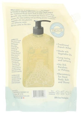 A LA MAISON pouring hand wash producing mild foam for effective cleansing