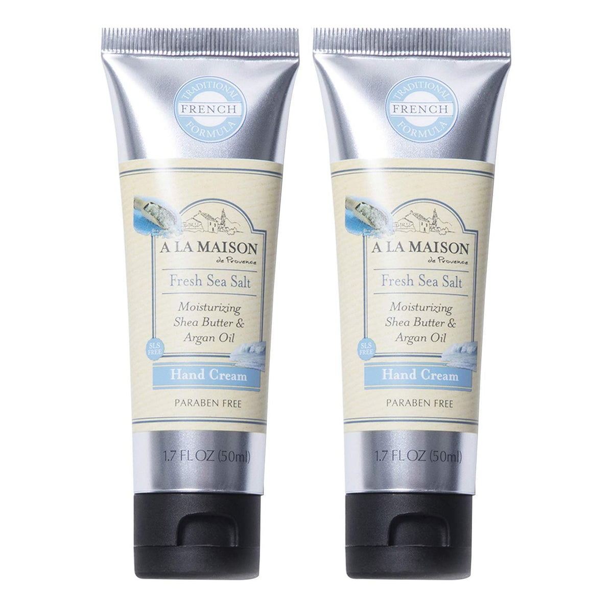 A LA MAISON front packaging showing brand and fresh sea salt scent benefits