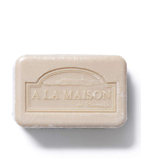 A LA MAISON rich lather and foam demonstrating creamy cleansing benefit