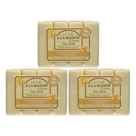 A LA MAISON front packaging showing 12 bars and clear product benefit