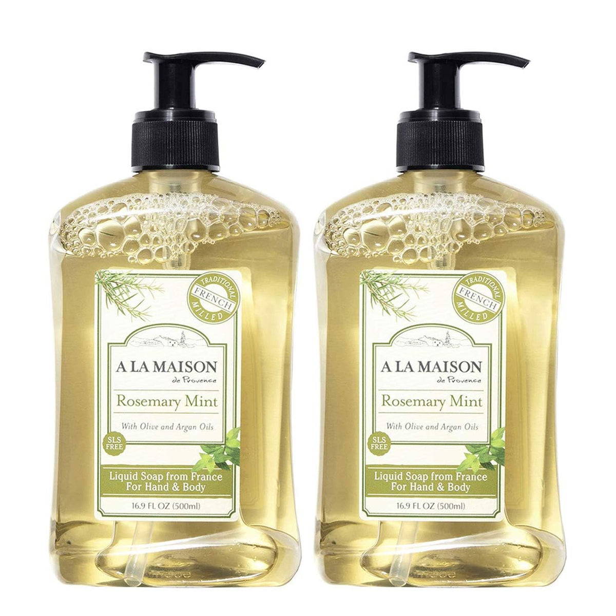 A LA MAISON front packaging showing bottle and label, conveys quality