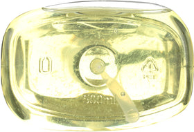 A LA MAISON recycled-bottle mark showing eco-friendly packaging advantage