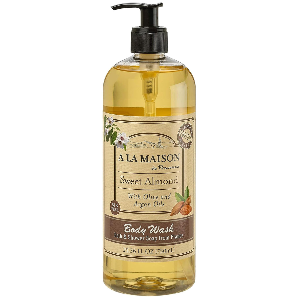 A LA MAISON front packaging showing full 25.36 oz bottle and brand appeal