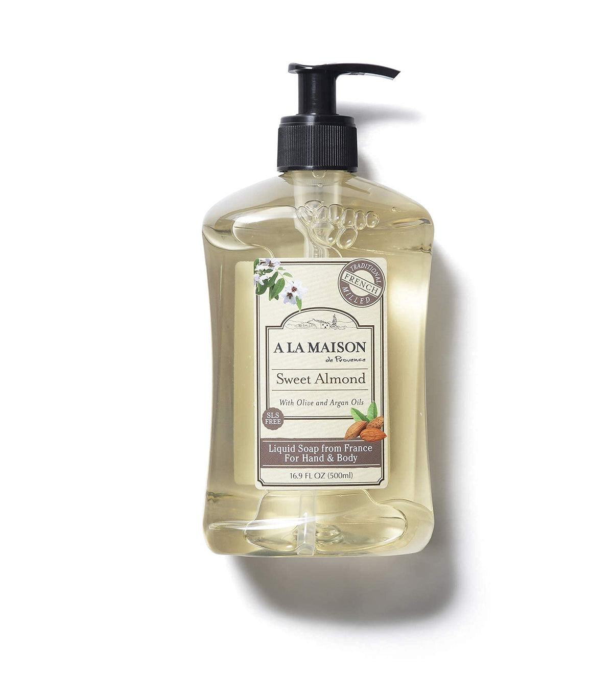 A LA MAISON bottle next to kitchen sink demonstrating everyday use and clean scent