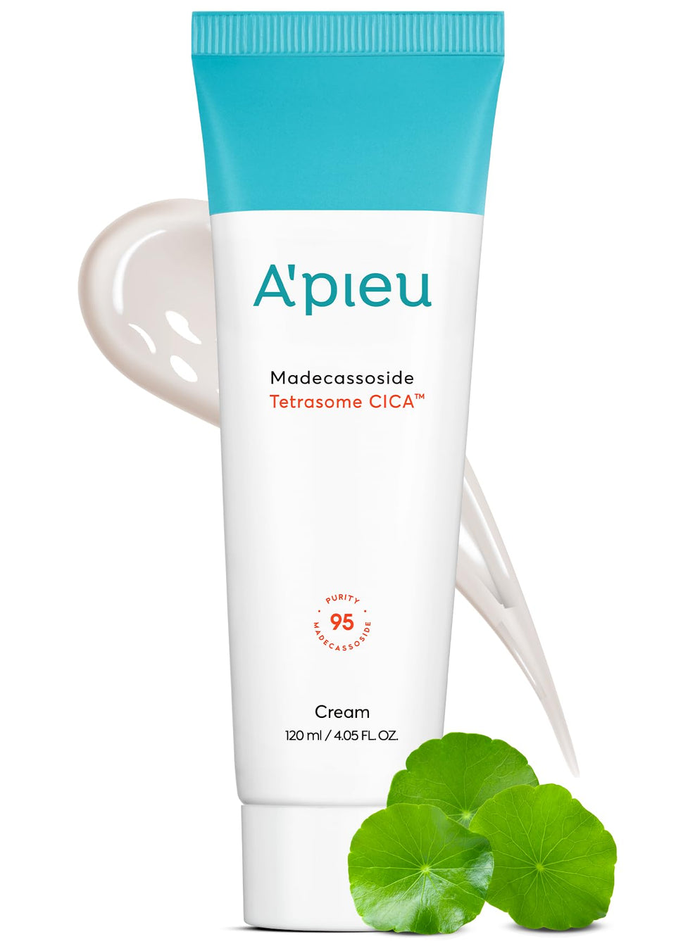 A'PIEU jar front view showing label and calm packaging, clear brand presence and product identity