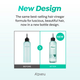 A'PIEU bottle on bathroom shelf showing daily routine convenience