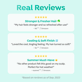 A'PIEU rinse pouring texture demonstrating lightweight formula