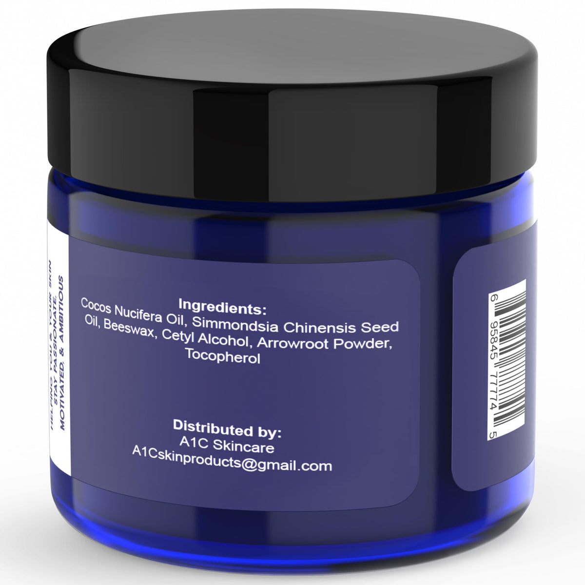 A1C BOLD SKINCARE lifestyle bag ready shot conveying travel-friendly, on-the-go care