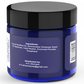 A1C BOLD SKINCARE lifestyle bag ready shot conveying travel-friendly, on-the-go care
