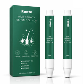 Aacnre Roota front packaging showing bottle and label, highlights benefits
