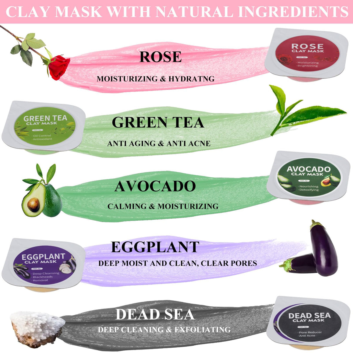 Aaenouicfs applying mask to face demonstrating deep-cleansing benefit
