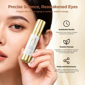 abarno application with fingertip patting serum for gentle delivery and absorption