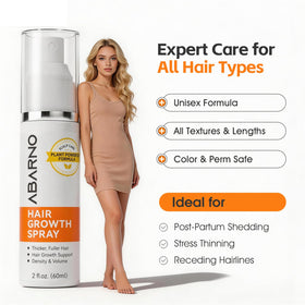 abarno label with rosemary and Batana oils highlighting natural ingredient benefit