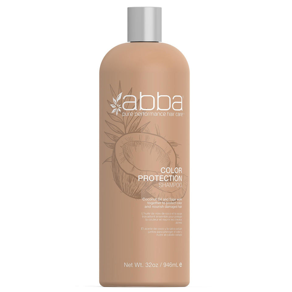 ABBA bottle front view showing label and color protection benefits