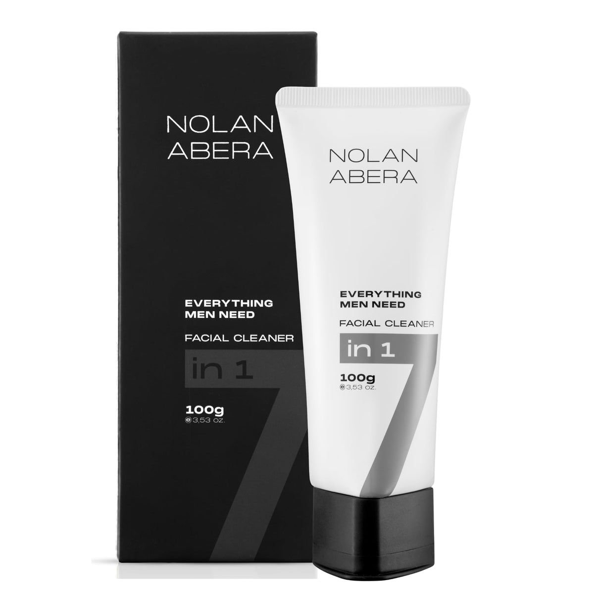 ABERA Nolan front packaging showing product and benefits